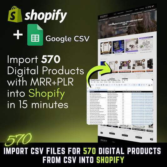 Shopify 570 Digital Products Importer