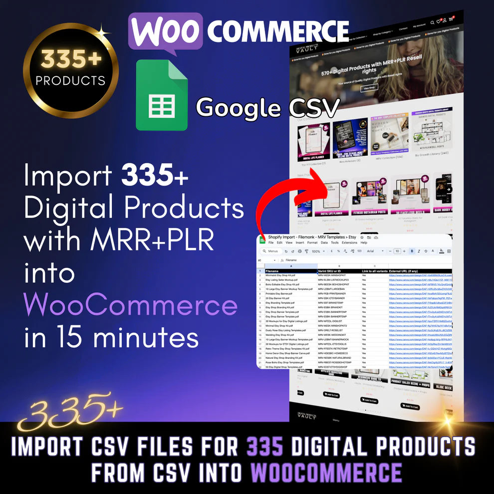 WooCommerce Digital Creators Vault